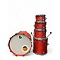 Used British Drum Co. 5 Piece Legend Series Scarlett Birdseye Maple Veneer Drum Kit thumbnail