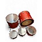 Used British Drum Co. 5 Piece Legend Series Scarlett Birdseye Maple Veneer Drum Kit