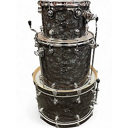Used DW 3 Piece Performance Series BLACK DIAMOND Drum Kit