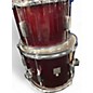 Used SPL 5 Piece KICKER Dark Red Drum Kit