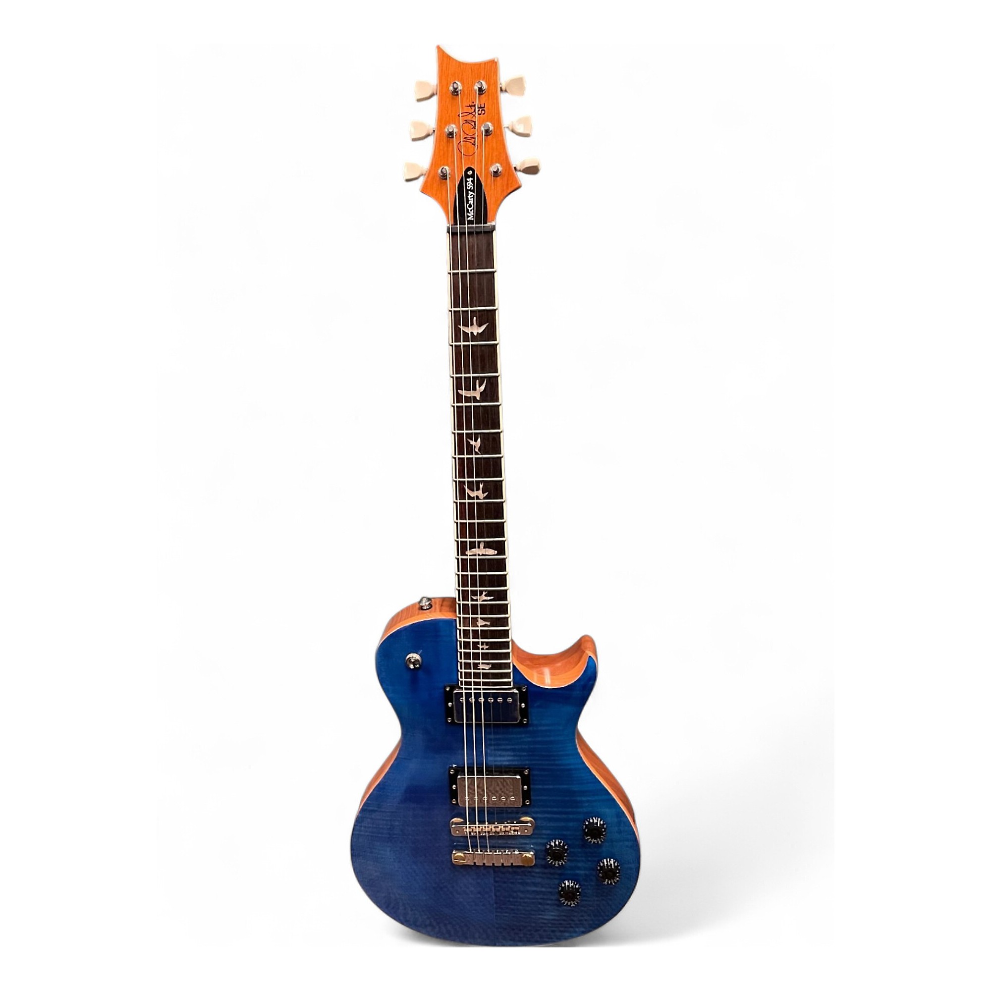 【美品】 PRS SE McCARTY 594 Faded Blue ケース付 PRS SE McCarty 594 Electric Guitar - Faded Blue | Sweetwater