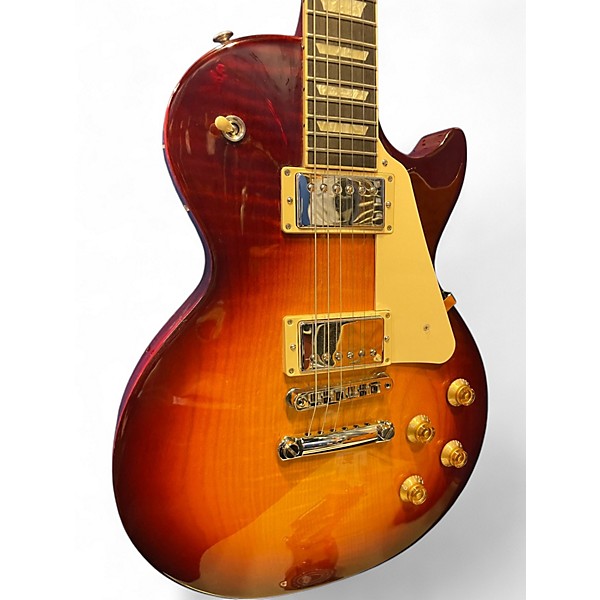 Used Gibson Les Paul Studio Session Candy Red Burst Solid