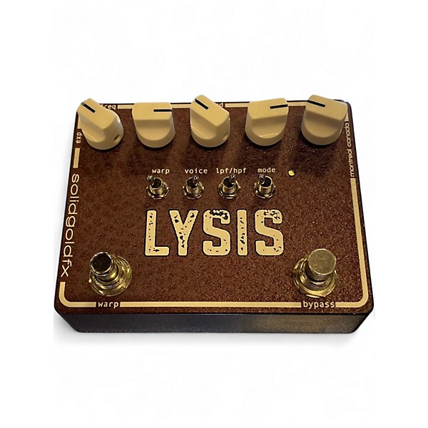 Used SolidGoldFX LYSIS Effect Pedal