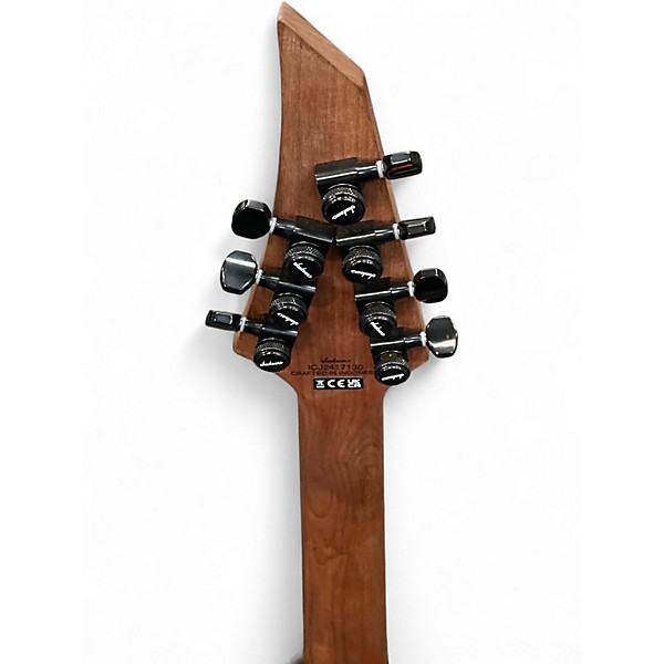 Used Jackson pro series misha mansoor 7 ORANge Solid Body Electric Guitar