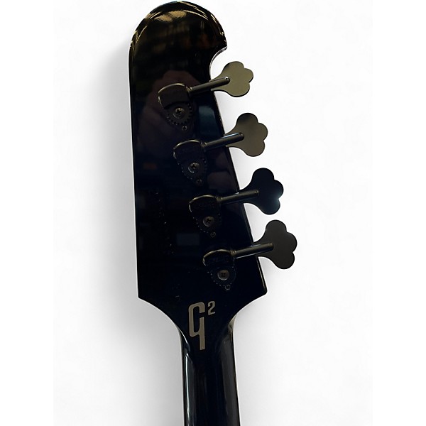Used 2020 Gibson GENE SIMMONS G2 Thunderbird Black Electric Bass Guitar