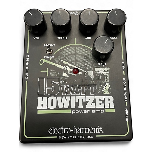 Used Electro-Harmonix 15 Watt Howitzer Guitar Power Amp