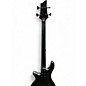 Used Schecter Guitar Research STILETTO STEALTH Satin Black Electric Bass Guitar