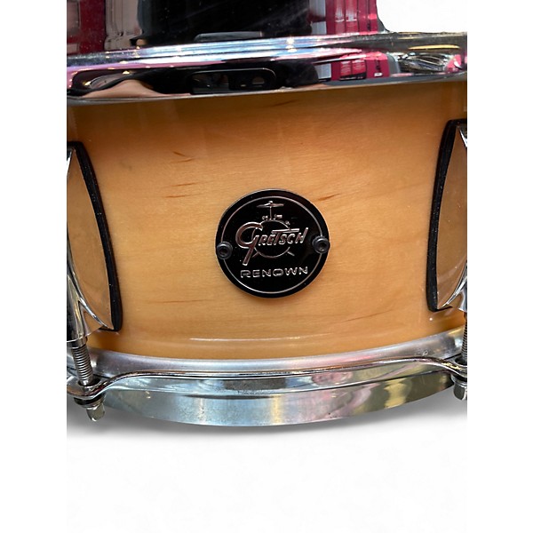 Used Gretsch Drums 6X14 Renown Snare Natural Drum