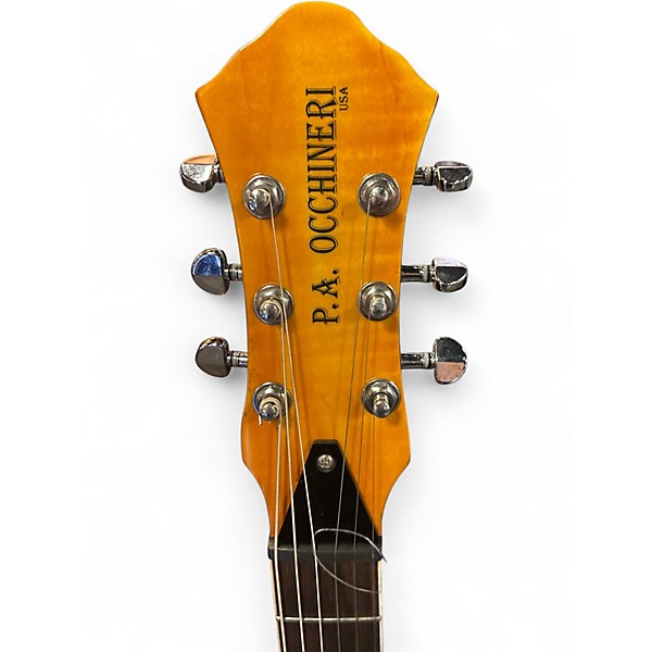 Used Occhineri Guitars CUSTOM Antique Natural Solid Body Electric Guitar