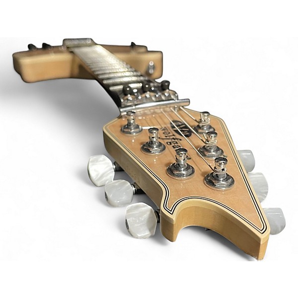 Used EVH Wolfgang USA 5A Maple Top Natural Solid Body Electric Guitar