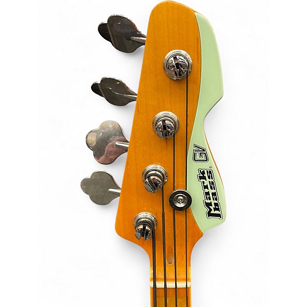 Used Markbass GV4 GLOXY VAL SURF GREEN Electric Bass Guitar