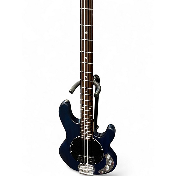 Used Sterling by Music Man Stingray Sub Series Deep Ocean Blue Electric Bass Guitar