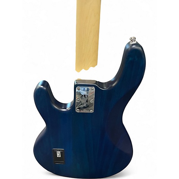 Used Sterling by Music Man Stingray Sub Series Deep Ocean Blue Electric Bass Guitar