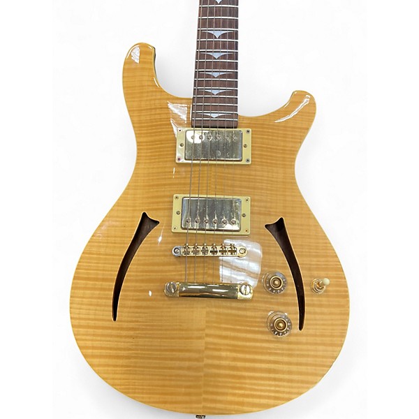 Used Tradition Semi-Hollow Natural Hollow Body Electric Guitar