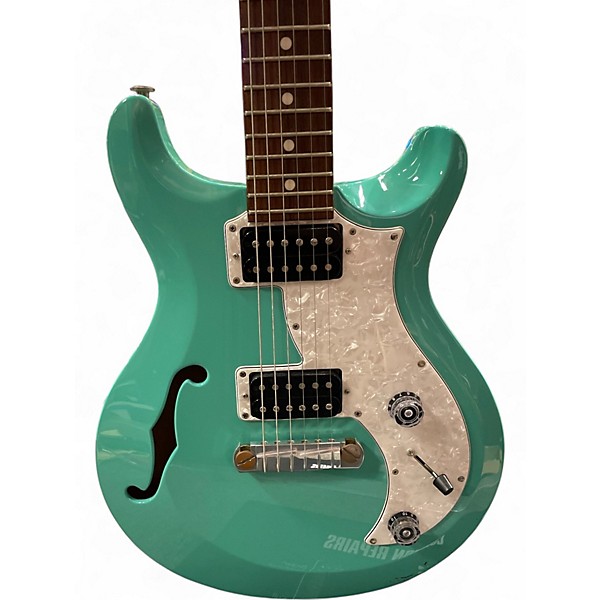 Used PRS Mira Seafoam Green Solid Body Electric Guitar