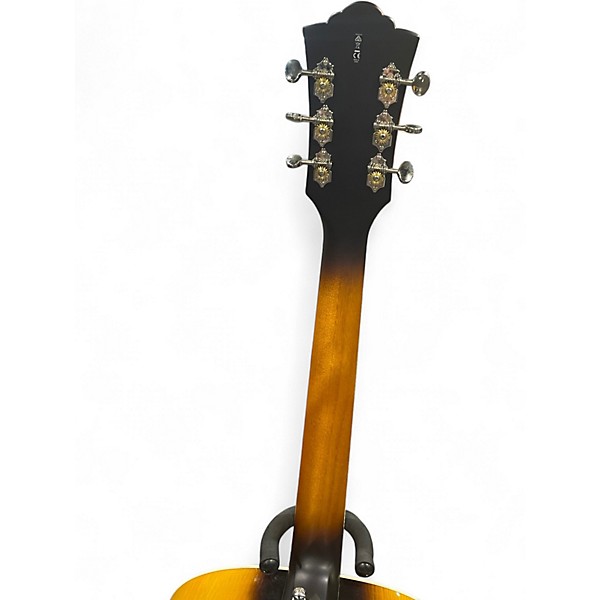 Used Guild F250 E Deluxe Sunburst Acoustic Guitar