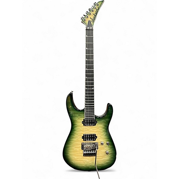 Used Jackson SL2Q Pro Series Soloist Alien Burst Solid Body Electric Guitar