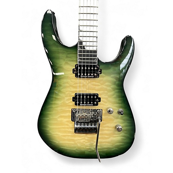 Used Jackson SL2Q Pro Series Soloist Alien Burst Solid Body Electric Guitar