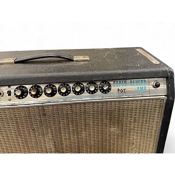 Vintage 1967 Fender SUPER REVERB Tube Guitar Combo Amp
