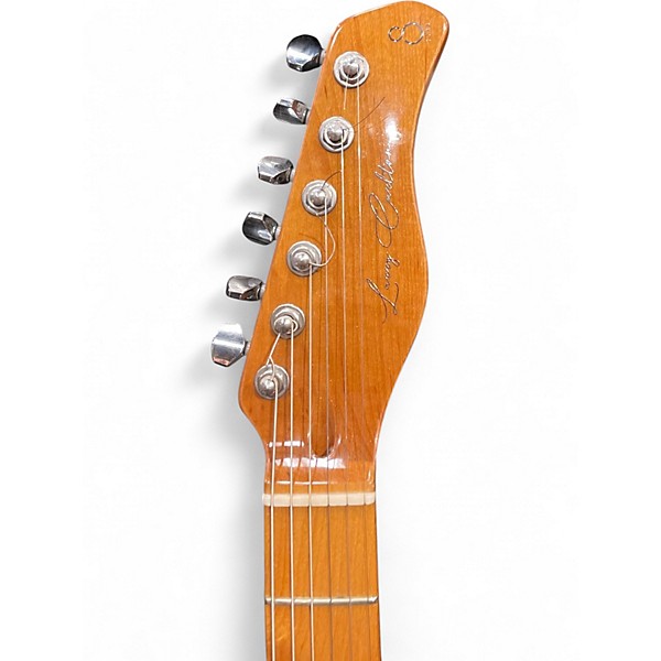 Used Larry Carlton T7FM Trans Blue Solid Body Electric Guitar