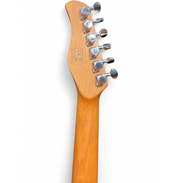 Used Larry Carlton T7FM Trans Blue Solid Body Electric Guitar