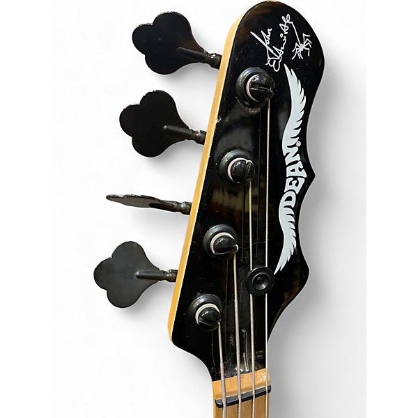 Used Dean John Entwistle Hybrid Black Electric Bass Guitar