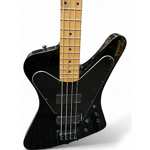 Used Dean John Entwistle Hybrid Black Electric Bass Guitar