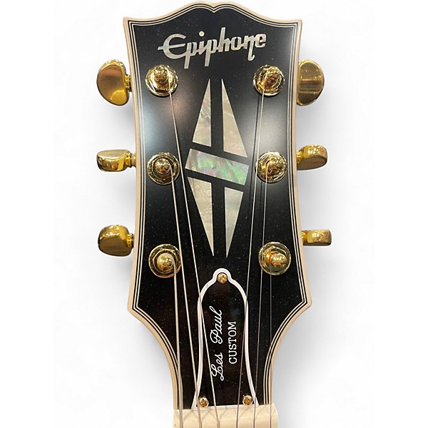 Used Epiphone Epiphone Inspired by Gibson Custom 1963 Les Paul S Classic White Solid Body Electric Guitar