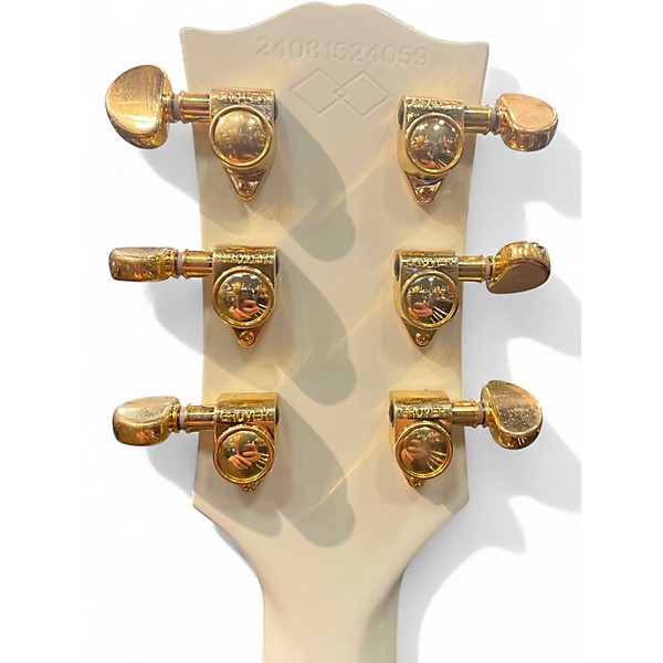 Used Epiphone Epiphone Inspired by Gibson Custom 1963 Les Paul S Classic White Solid Body Electric Guitar