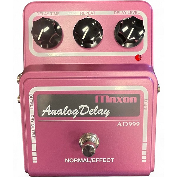 Used Maxon AD999 Vintage Series Analog Delay Effect Pedal