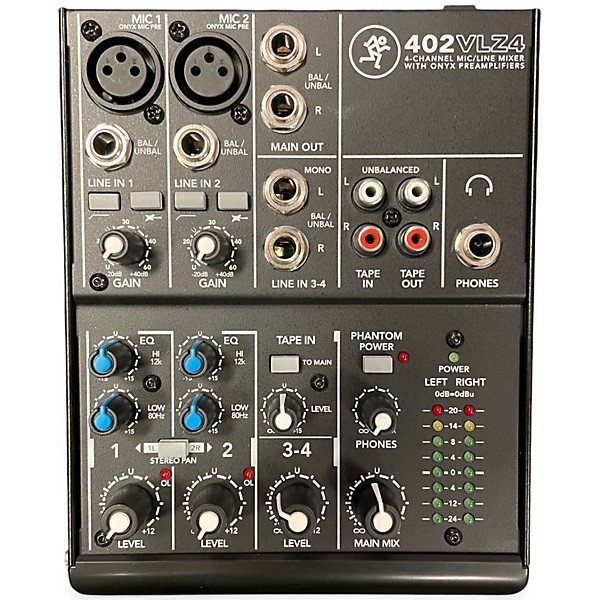 Used Mackie 402VLZ4 Unpowered Mixer | Guitar Center