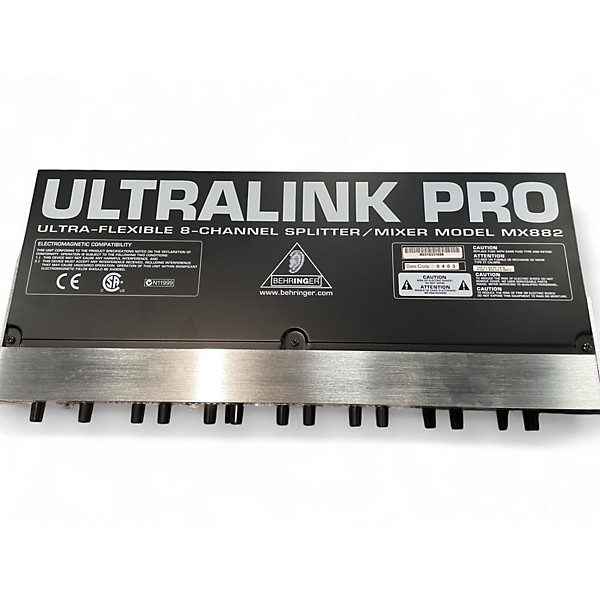 Used Behringer MX882 Unpowered Mixer