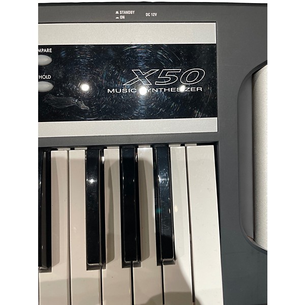 Used KORG X50 61 Key Synthesizer