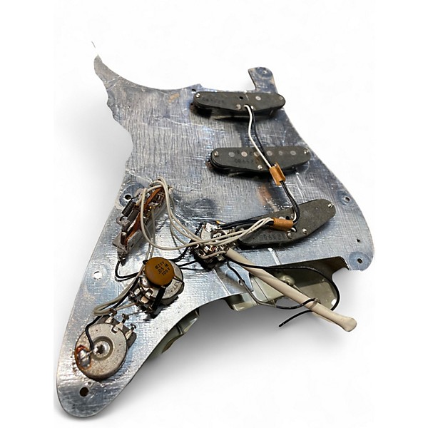 Vintage 1980 Fender 25th anniversary strat Inca Silver Solid Body Electric Guitar