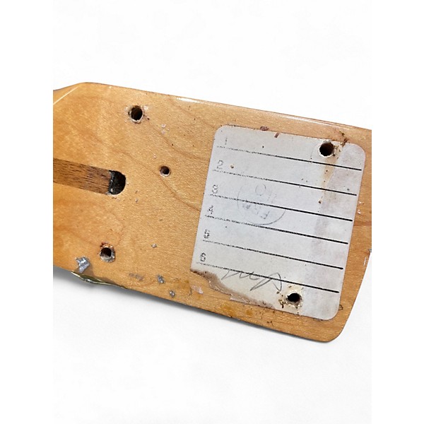 Vintage 1980 Fender 25th anniversary strat Inca Silver Solid Body Electric Guitar