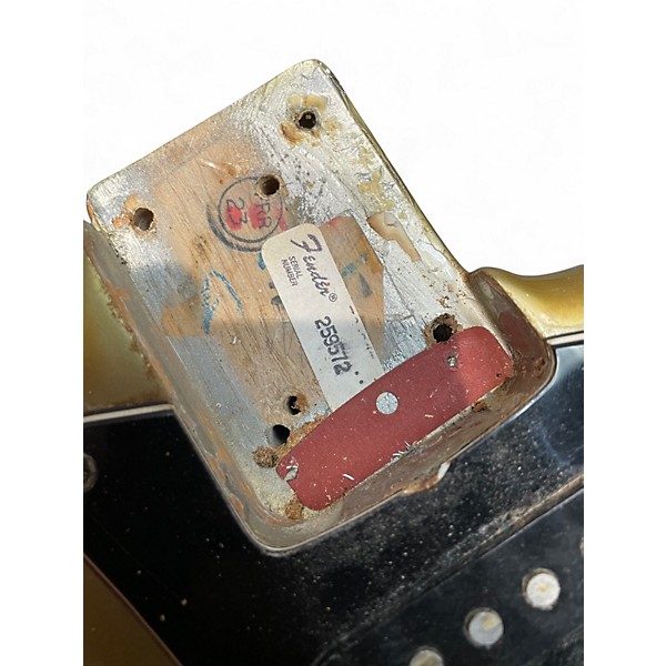 Vintage 1980 Fender 25th anniversary strat Inca Silver Solid Body Electric Guitar