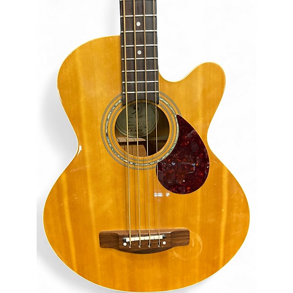 Used Greg Bennett Design by Samick AB-2 Natural Electric Bass Guitar