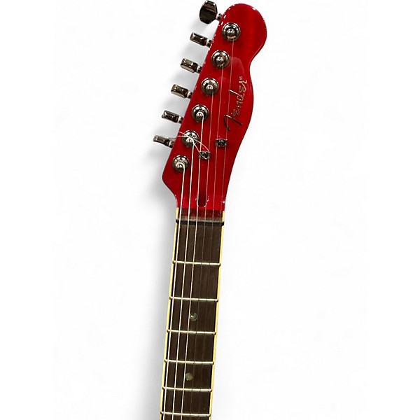 Used Fender Special Edition Custom Telecaster FMT HH Crimson Red Trans Solid Body Electric Guitar