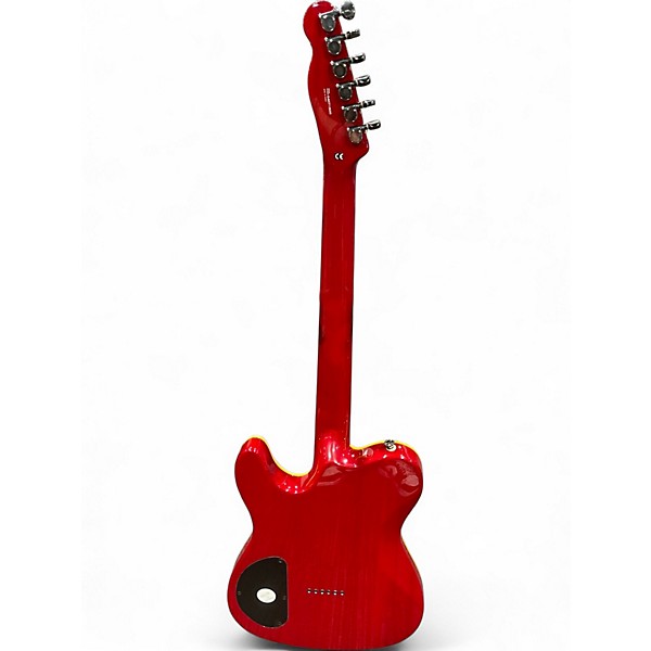 Used Fender Special Edition Custom Telecaster FMT HH Crimson Red Trans Solid Body Electric Guitar