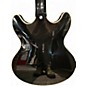 Used D'Angelico Premier Series DC Black Hollow Body Electric Guitar