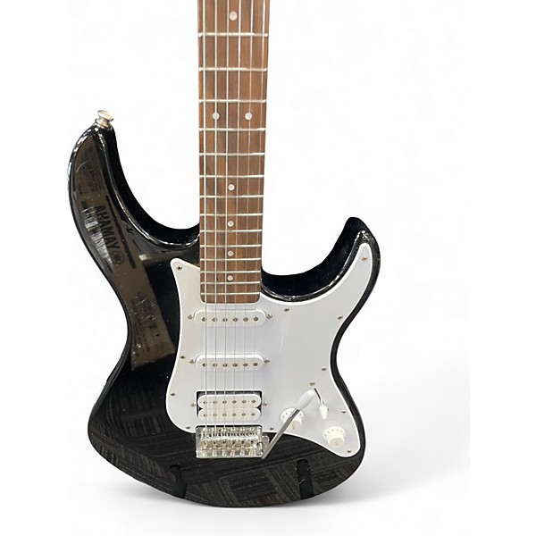 Used Yamaha Pacifica Black Solid Body Electric Guitar Black