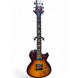 Used PRS Custom 24 Trans Amber Solid Body Electric Guitar