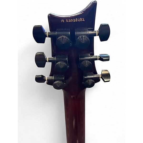 Used PRS Custom 24 Trans Amber Solid Body Electric Guitar