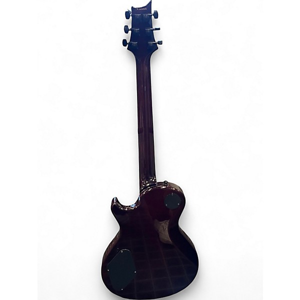 Used PRS Custom 24 Trans Amber Solid Body Electric Guitar