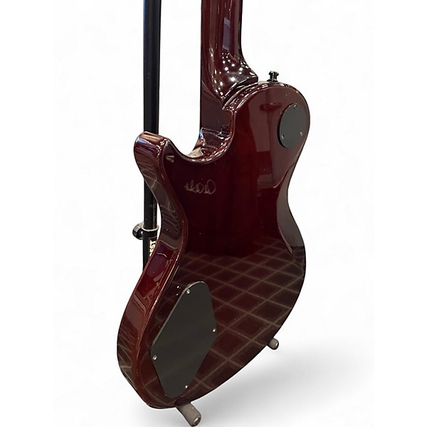 Used PRS Custom 24 Trans Amber Solid Body Electric Guitar