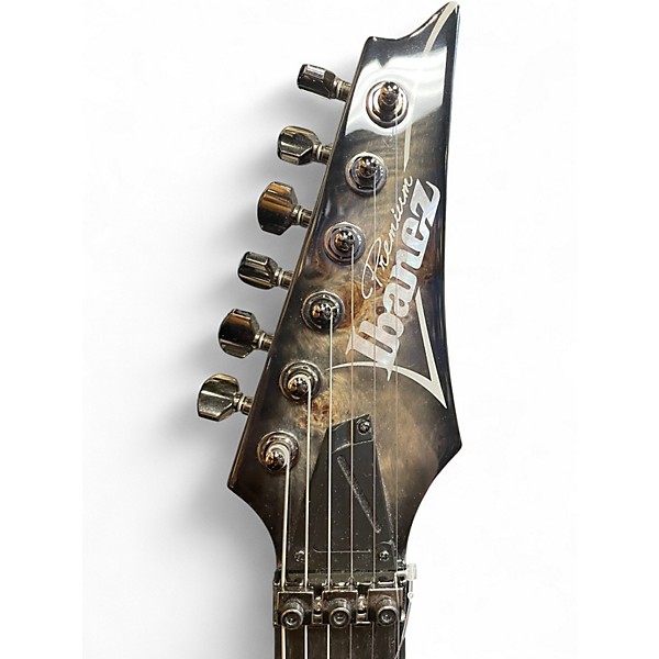 Used Ibanez RG1120 Trans Charcoal Solid Body Electric Guitar