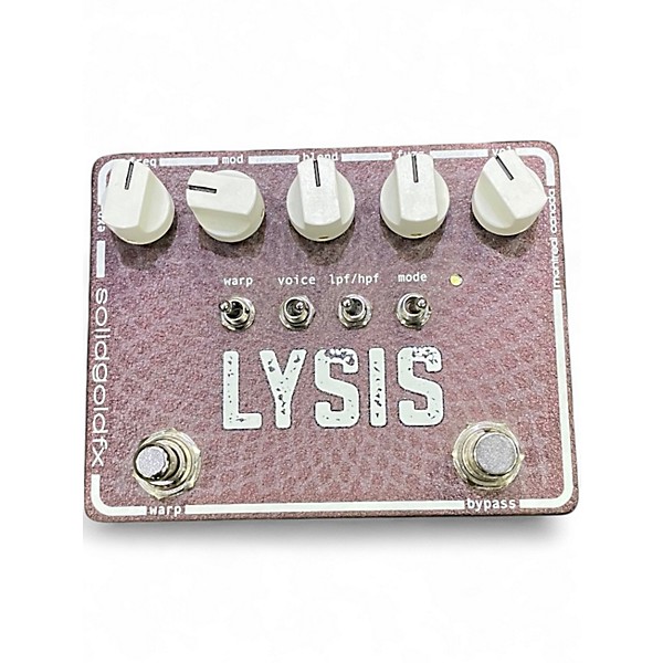 Used SolidGoldFX lysis Effect Pedal