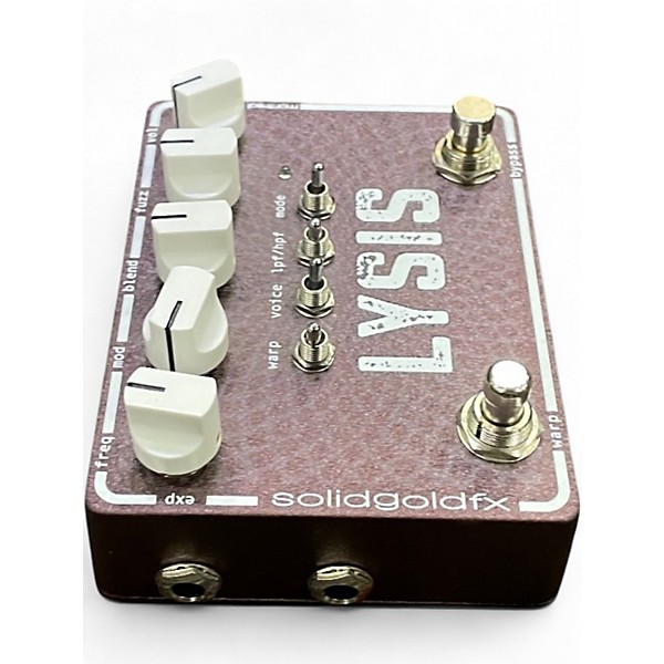 Used SolidGoldFX lysis Effect Pedal