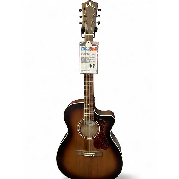Used Guild OM240CE Mahogany Acoustic Guitar