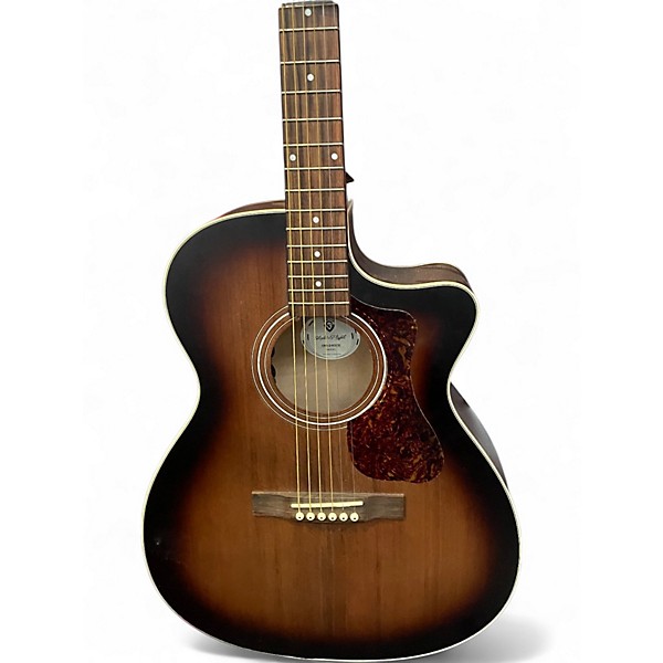 Used Guild OM240CE Mahogany Acoustic Guitar